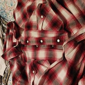 Softest flannel with snaps! Western style from Levis